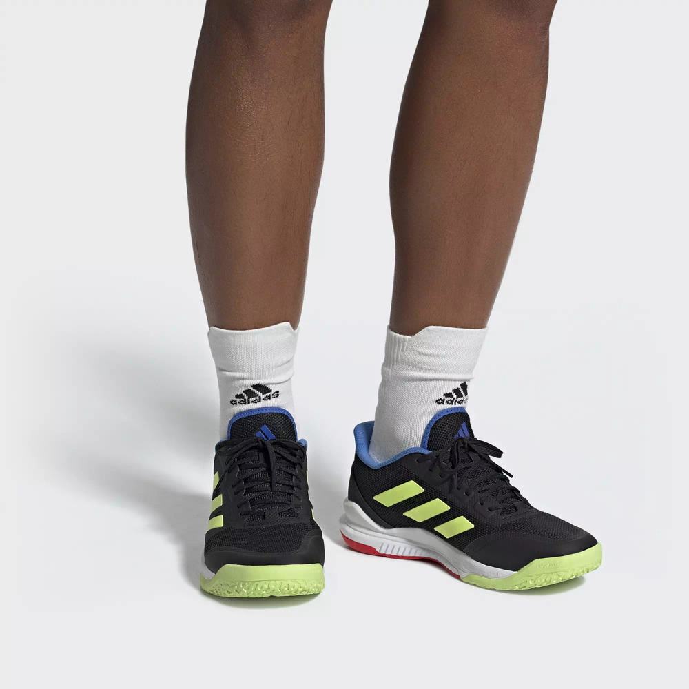 Adidas Stabil Bounce Deportivos Negros Para Hombre (MX-46135)